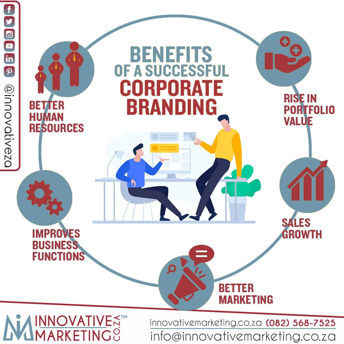 Benefits of successful corporate branding 👉 buff.ly/3XMywQk 👍

#corporatebranding #corporatebrandingdesign #branding #branding101 #brandingdesign #brandingagency #brandingTips #brandingidentity #brandingconsultant #brandingstrategy #brandingexpert #brandinglogo