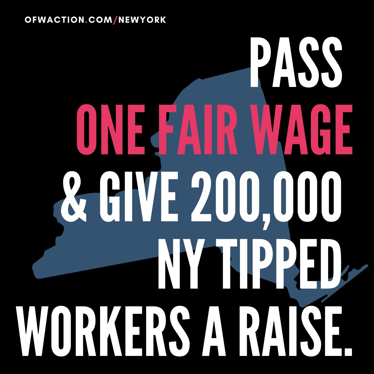 Kennedy_HRC's tweet photo. The minimum wage in New York is $15 but tipped workers only get $10.

This session we will pass #OneFairWage which will guarantee all tipped workers the full minimum wage plus tips. https://t.co/uUtBLPFSjX #RFKCompass https://t.co/gLHdJyRW1Q