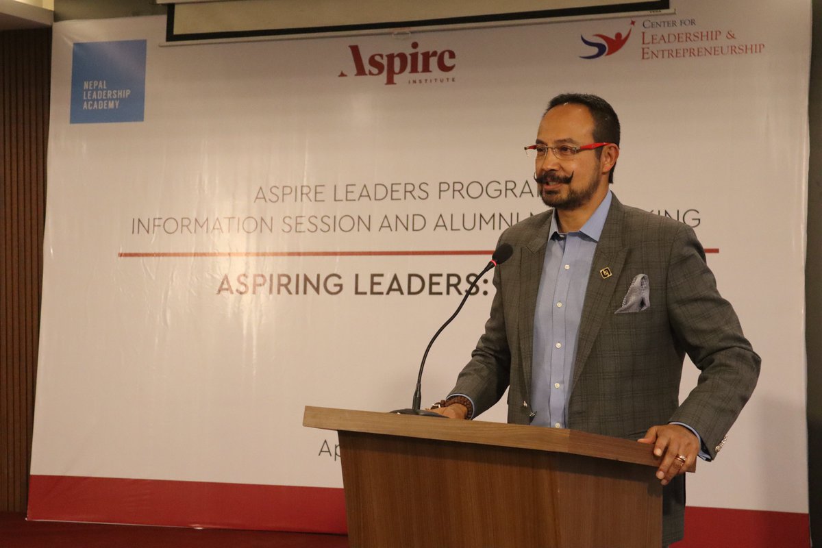 NepalLeadership's tweet photo. Aspire Institute's Outreach/Networking Event was a great success! We had the pleasure of connecting with Aspire alums, potential candidates, and stakeholders from the private and social sectors. It was inspiring to see so many individuals committed to change. https://t.co/8t8br9M7To