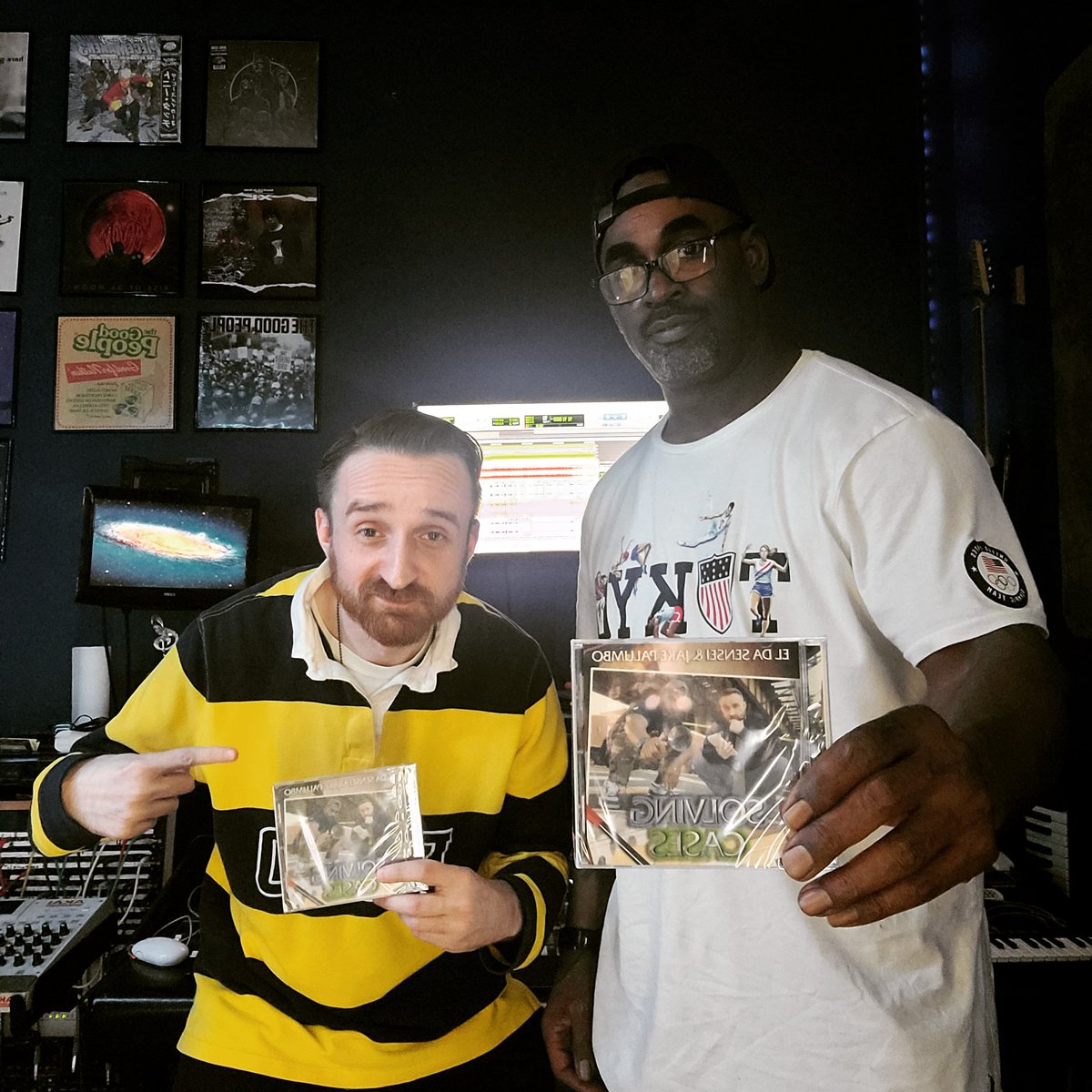 jakepalumbo's tweet photo. BACK IN STOCK in limited quantity - @eldasensei &amp; @jakepalumbo #SolvingCases CDs

Order at https://t.co/9aJKxeBEcz or hit me directly to order via PayPal / Venmo / Cashapp. These will go quick, add this album to your collection!!! https://t.co/iGWWPj8Roj