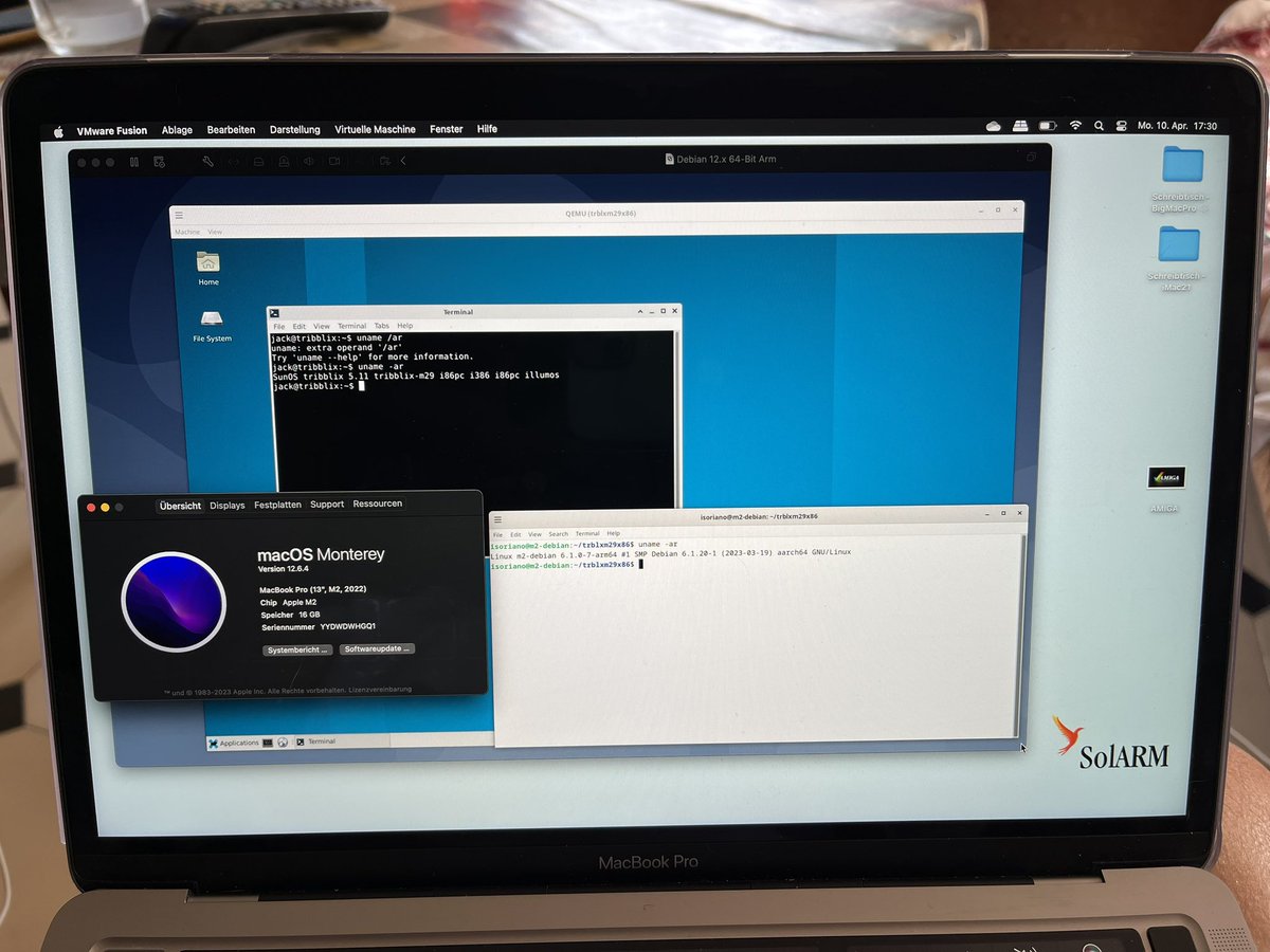 Iggi76123640's tweet image. This one is for you @ptribble m29x86 installed as is qemu 7.2.0 #tribblix #illumos #solaris