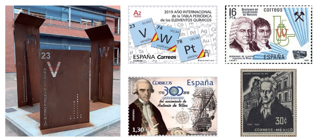 _TABLAPERIODICA's tweet photo. En https://t.co/Amt10qksgr se aborda la historia asociada a descubrimientos de 3 elementos  (Pt, W y V) por españoles, con uso potencial en distintas materias (Fís. y Quím., Mates,  Geografía e Historia, Tecnología…).
@GDHFQ @ForoQyS @IEducativa_UPM @educaINTEF @scientix_eu https://t.co/sruyE6QMcH