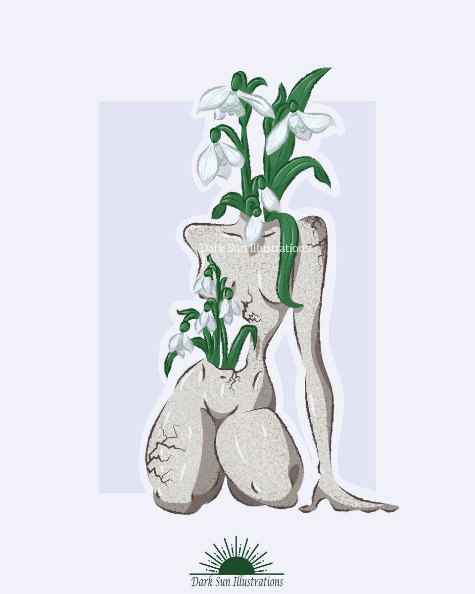 From a sketch to a final illustration.🥰

"ᴛʜʀᴏᴜɢʜ ᴛʜᴇ ᴄʀᴀᴄᴋs ɪ sʜᴀʟʟ ɢʀᴏᴡ."

Instagram link: 
instagram.com/dark.sun.illus…