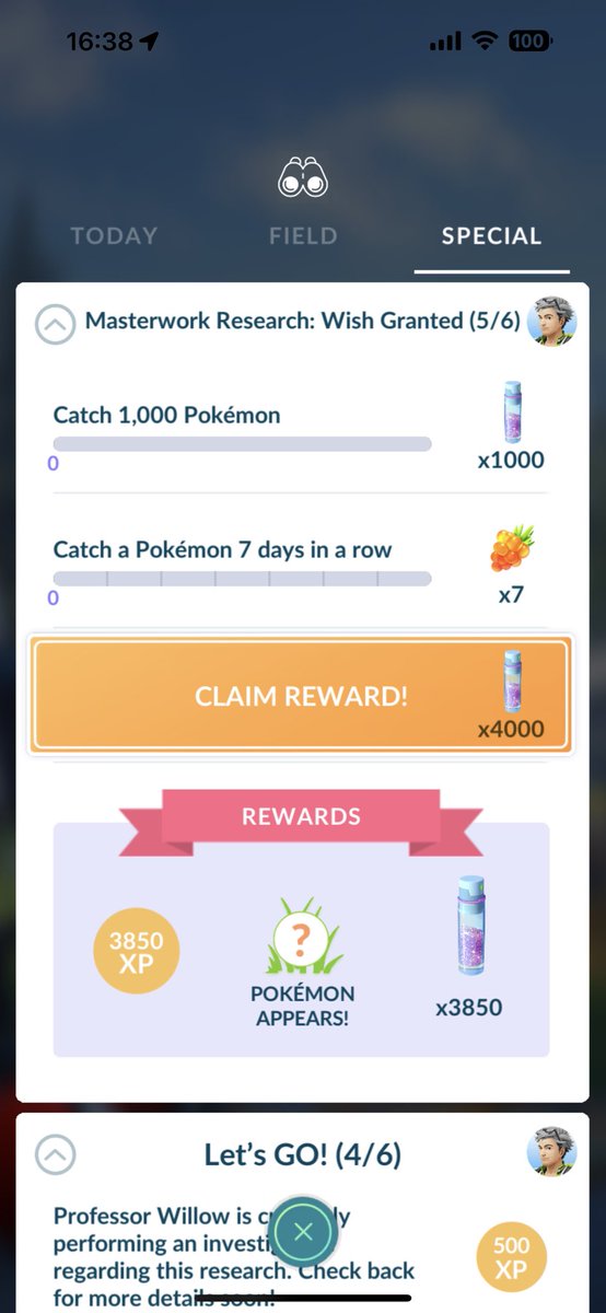 SteBull's tweet image. FFS 🤦‍♂️ #PokemonGo #MasterworkResearch