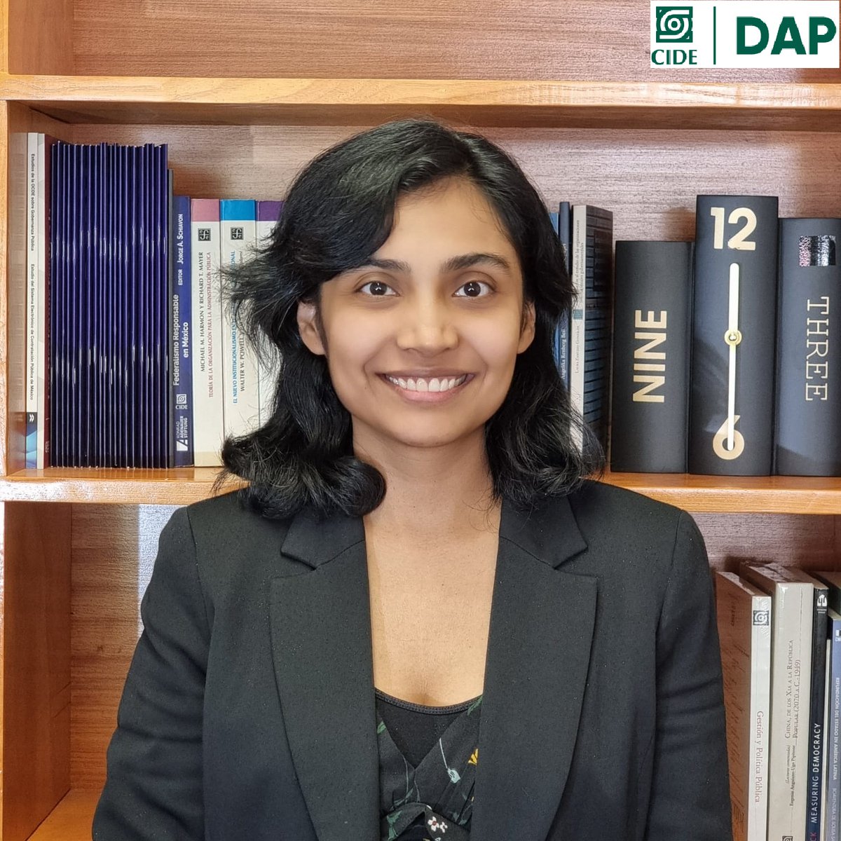CIDE_DAP's tweet photo. #PerfilesDAP| La Dra. Zayra López Ixta (@Zaylpzz) es la nueva profesora investigadora de la DAP.
Zayra es Doctora en Comportamiento de Salud por @IUBloomington. https://t.co/zohmfWuHGU