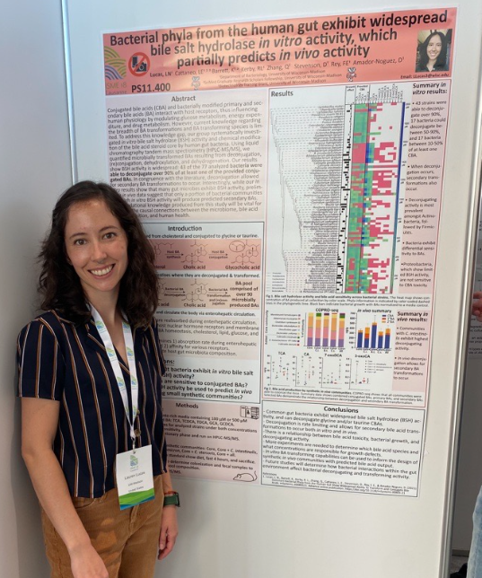 MDTP Student Highlight: Lauren N. Lucas

@Lauren6Lucas is a soon-to-be PhD in @theDANlab researching the metabolism of bile acids by gut microbes. #DiversifySTEM #Microbiome #UWMadison