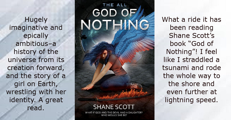 Book Club Pro1 (@bookclubpro1) on Twitter photo On #AudioBook.
What if God and the Devil had a daughter?
Who would she be?
Mortals and Immortals clash in a never ending battle of love and hate.
#fantasy #reader #dragon #werewolf #demon #vampire #IARTG
amazon.com/dp/B08W3KCRRP
<a href="/TheALLwriter/">SHANE SCOTT - Award Winning Author</a> On #AudioBook.
What if God and the Devil had a daughter?
Who would she be?
Mortals and Immortals clash in a never ending battle of love and hate.
#fantasy #reader #dragon #werewolf #demon #vampire #IARTG
amazon.com/dp/B08W3KCRRP
<a href="/TheALLwriter/">SHANE SCOTT - Award Winning Author</a>