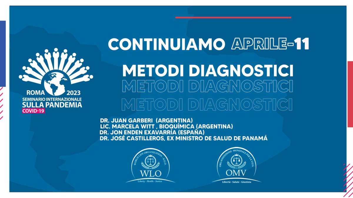 omv_la's tweet photo. 📷 Modo: virtual

📷 Inscripción gratuita:
seminariomondialesullapandemia@gmail.com, indicando:
📷Nombré y Apellido
📷Ciudad
📷País
📷Correo electrónico
📷Celular https://t.co/9Zb4Uaz8nJ