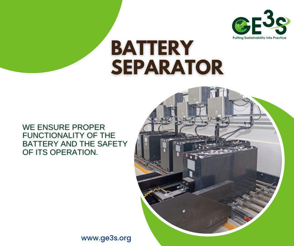 GE3S_AE's tweet photo. A battery separator One of the most critical components to ensure proper functionality of the battery and the safety of its operation. To know more: https://t.co/ewKpEIhcx6 https://t.co/tHC3MJo3vy