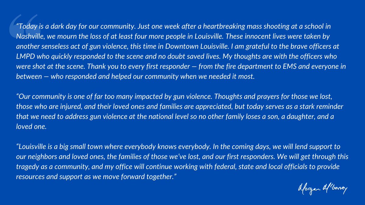 Rep. Morgan McGarvey tweet media