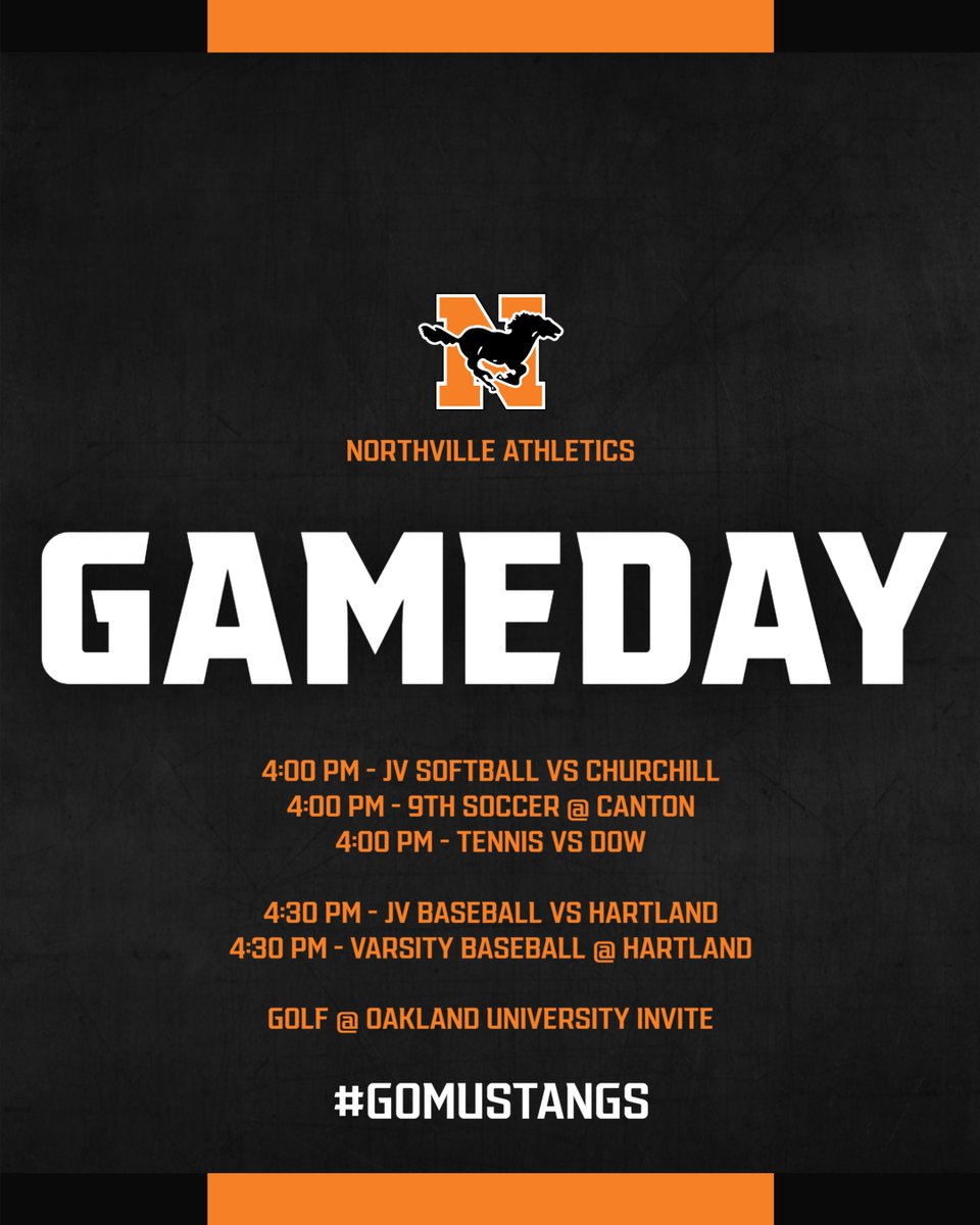nvilleathletics's tweet photo. Good luck to all the teams competing this afternoon/evening!  #GoMustangs #BeAGreatTeammate #MakeSomeoneBetter https://t.co/uM8LFiw8kr