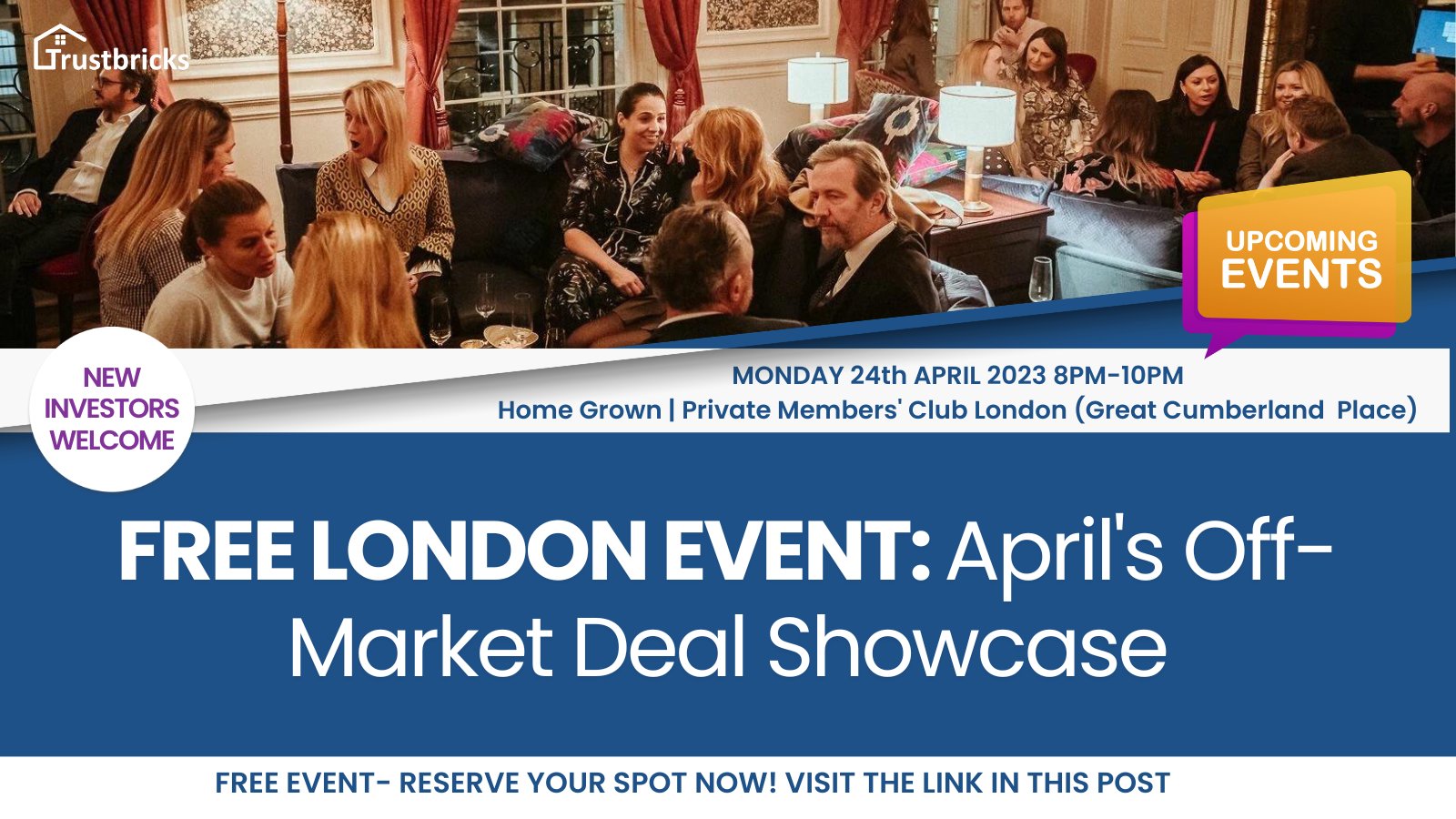 Trust Bricks Ltd on Twitter "Join us on Monday 24th April for our next