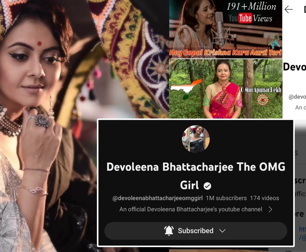LeenaLovers's tweet photo. Trêñd Alert ••• Tagline:-  
" OMG GIRL DEVO 1M YT FAMILY "  
(All Capital No Hashtag ) 
•Date: 11th April 23 
•Time: 3 P.m. 
Be on time #DevoSquad let's make this special! #DevoleenaBhattacharjee https://t.co/k4XbqWavyD