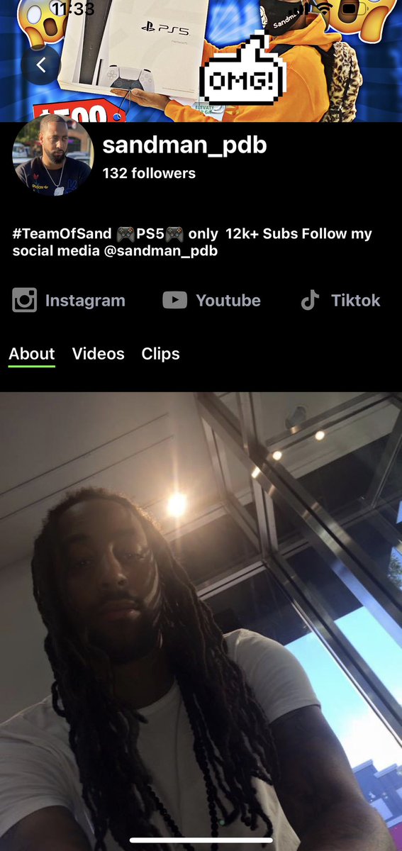 SandMan_PDB's tweet photo. Follow me RT the link https://t.co/FoPU0Vjqzt we live ✅ now @kick #KickStreamimg #streamer https://t.co/nRjXLpnbFr