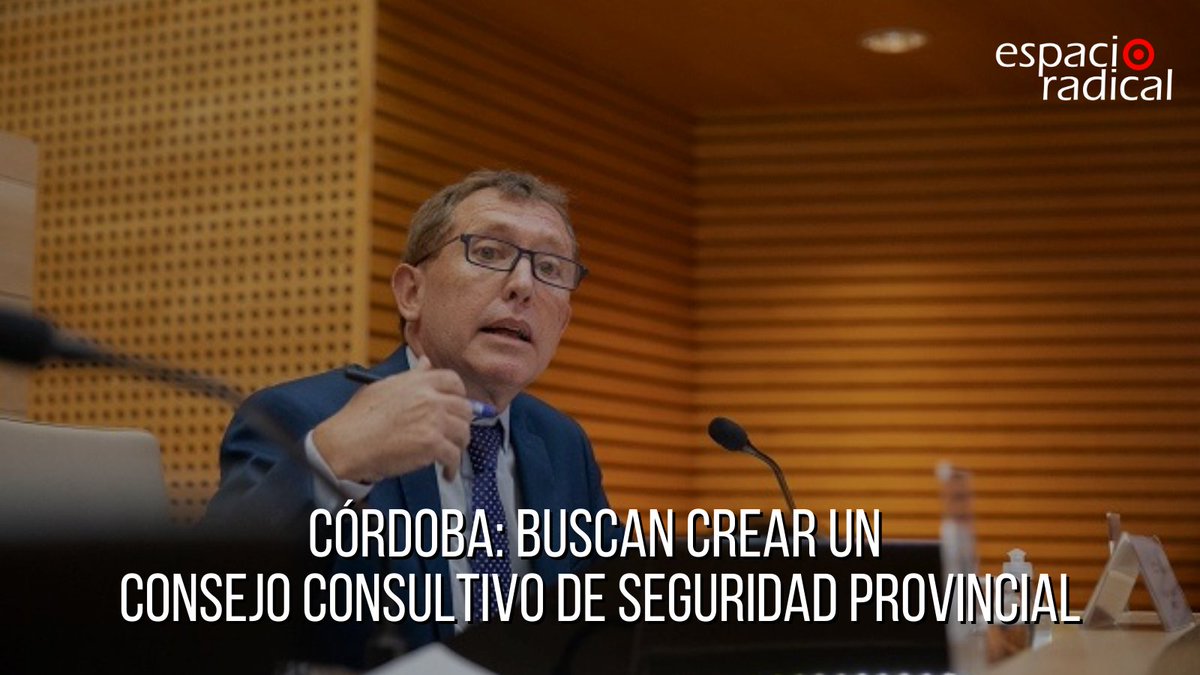 #Córdoba | Buscan crear un Consejo Consultivo de Seguridad Provincial.

➡️La iniciativa del legislador provincial <a href="/DanteVRossi/">Dante Rossi</a> propone que esté integrado por diferentes actores para luchar contra la inseguridad.

Nota completa👉 bit.ly/SegCordoba