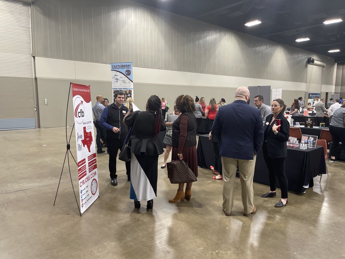 DrDavisHR's tweet photo. NCTASPA Teacher Job Fair today. ⁦@CFBISD⁩ https://t.co/pvHg9zlAhH https://t.co/nXwbQcbpfa