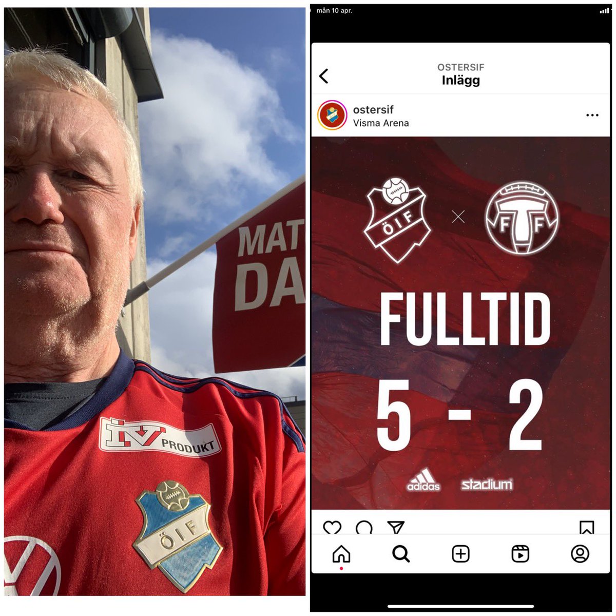 Så. Jävla. Enkelt. ❤️💙⚽️