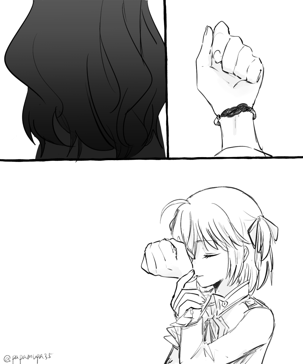 ティルティの髪を呪い(まじない)として身に着けるアニスいて欲しい 