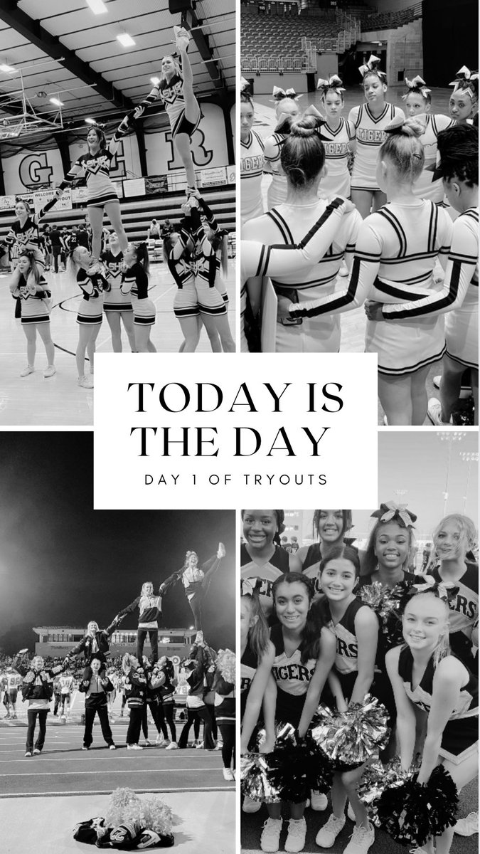 Tryouts start today! 🐯