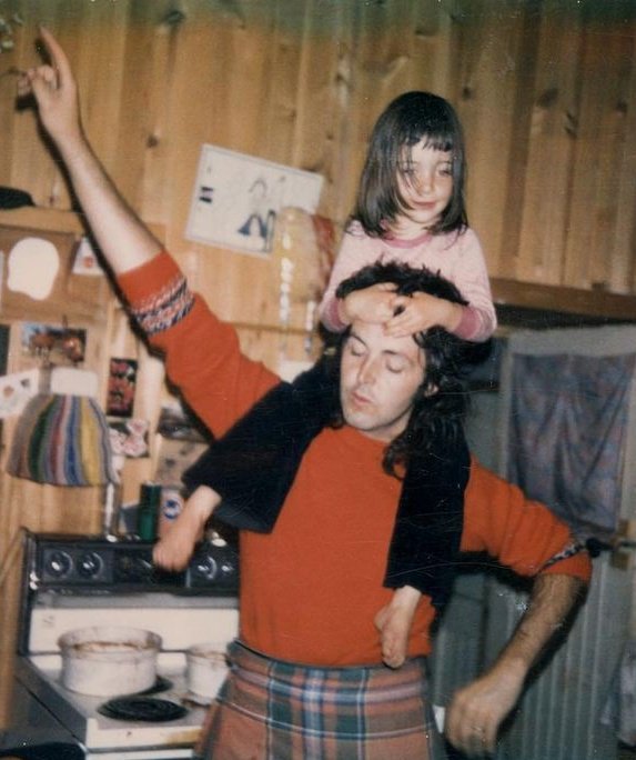paul mccartney as tatsuo kusakabe, the dad from my neighbor totoro (1988)