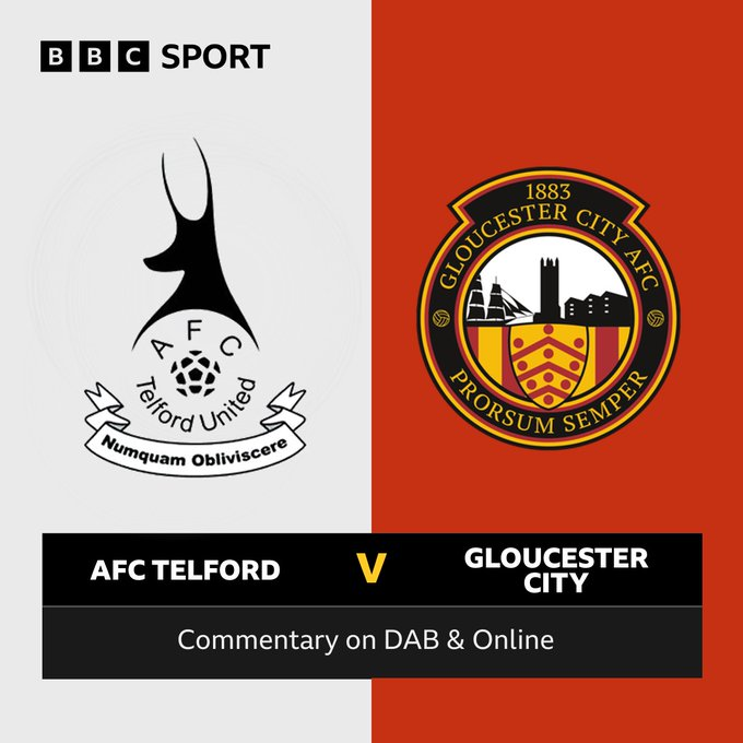 BBC Sport Shropshire on Twitter "🚨 FT AFC Telford United 0 Gloucester