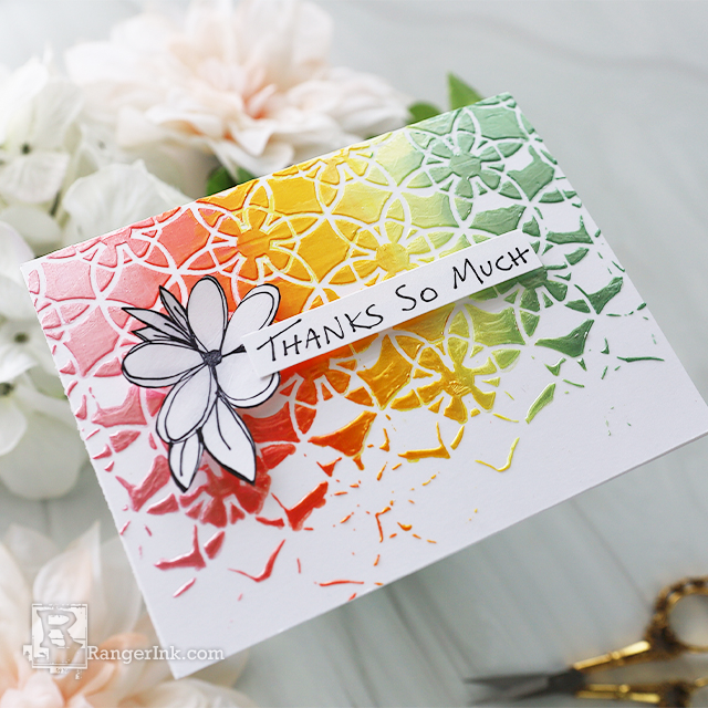 RangerInk's tweet photo. Liquid Pearls can be used in a variety of creative ways, as demonstrated by @createitwithjoy in this tutorial where she uses them for stenciling to create a stunning background. π€©
For the full tutorial visit: https://t.co/6yfnEhzcLi
#rangerink #liquidpearls #cardmaking https://t.co/mqDDsJaUOz