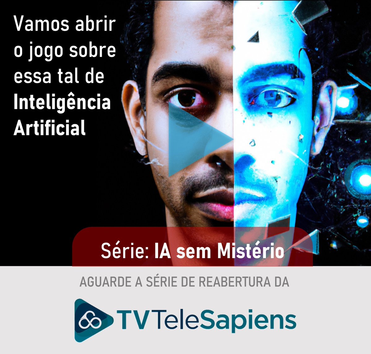 telesapiensed's tweet photo. A TV TeleSapiens será reinaugurada em breve, e você não pode ficar fora dessa!
Inscreva-se em nosso canal: 
https://t.co/jgVXhRnTVm 
e seja notificado de nossa primeira série:
“IA sem Mistério”. 
#tvtelesapiens #telesapiens #tvts
#inteligenciaartificial #ia #ai #chatgpt https://t.co/jiPszXX5Sb