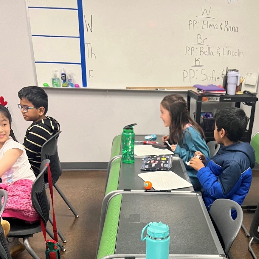 BASISSCPE's tweet photo. What an Egg-citing math lesson our 3rd graders had on Friday!  Students went on a math egg hunt to solve math problems.  They searched for eggs and found their math problems inside! https://t.co/n0DrawRQTD
