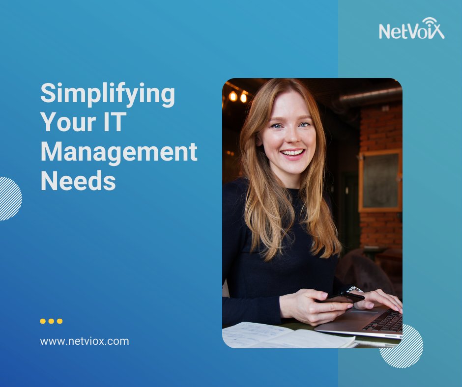 netvoix's tweet image. Leave IT to the experts and simplify your business operations. We'll care for the technology, so you can focus on what you do best. netvoix.com 

#ITexperts #SimplifyYourBusiness #TechnologyMadeEasy