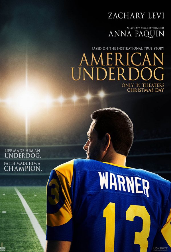 #AmericanUnderdog(2021)IMDB:7,1
Öldürmeyen şey güçlendirir derken, Nietzche gelmiş geçmiş en doğru sözlerden birini söylediğini farketmiş midir. Zor zamanlar insanların gerçekte neden yapıldığını görmek için eşsiz bir fırsat. Kurt Warner'ın ruhu en sağlam kumaştan. Superstar⭐️