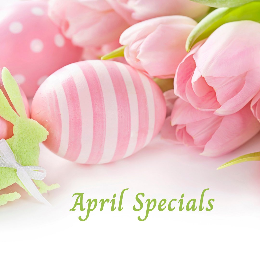 SimplySkinMedSp's tweet photo. April Specials: 

Book &amp; receive any of these treatments in April and get 15% - 20% off!
Call us for details 317-576-1114 or to book online, visit us at https://t.co/SKhXyrlrUS https://t.co/GN1KJo3Gu2
