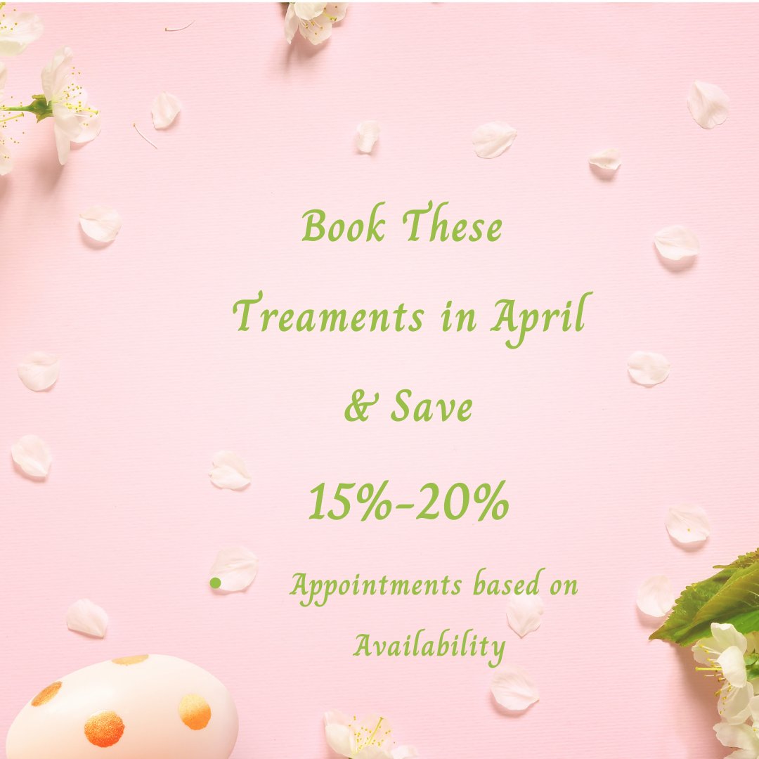 SimplySkinMedSp's tweet photo. April Specials: 

Book &amp; receive any of these treatments in April and get 15% - 20% off!
Call us for details 317-576-1114 or to book online, visit us at https://t.co/SKhXyrlrUS https://t.co/GN1KJo3Gu2