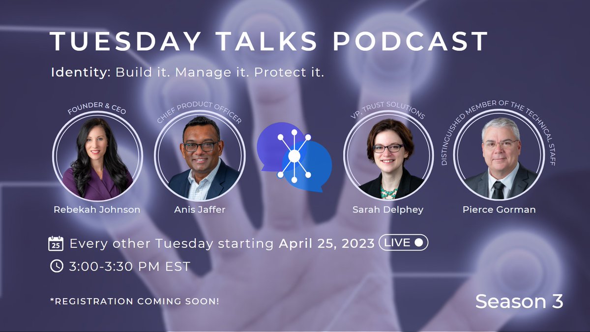 NumeracleInc's tweet photo. Grab your headphones! Season 3 of Numeracle's Tuesday Talks podcast is returning LIVE on April 25th!

Register to be part of the conversation 👉 https://t.co/Tb3vc3Kpky

#podcast #telecom #brandidentity #verifiedidentity https://t.co/jozo5Qnt9d