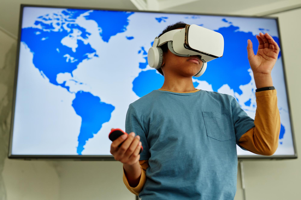 What would you like to learn in virtual reality?

- How to play an instrument
- Cooking &amp; baking
- A new language
- Geography

Learning in VR isn't just possible - it's an adventure!