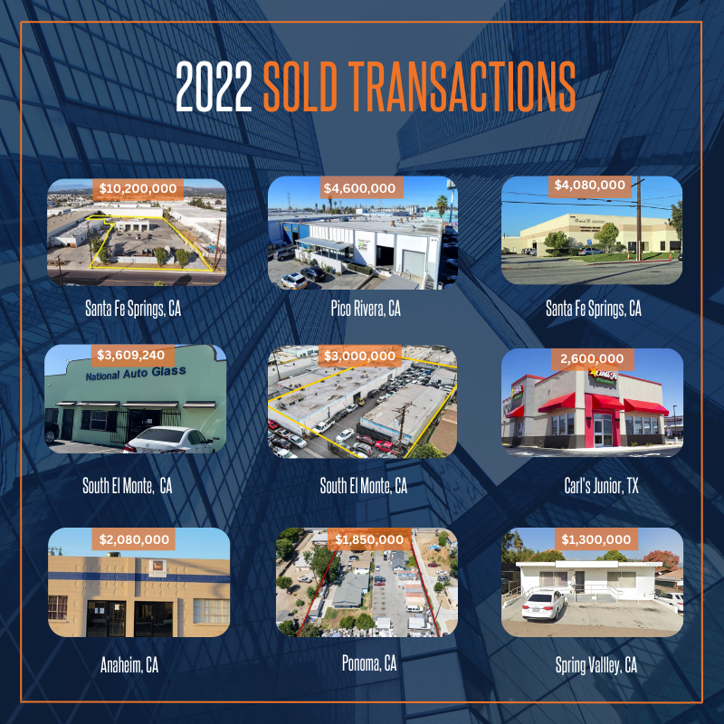 Desnoes Industrial Group

2022: Year in Review

#DesnoesIndustrialGroup #marcusmillichap #retailrealestate #retaildevelopment #cre #investmentsales #commercialrealestate #shoppingcenters #1031exchange #retailnews #retailproperty #retailinvestments #investmentrealestate