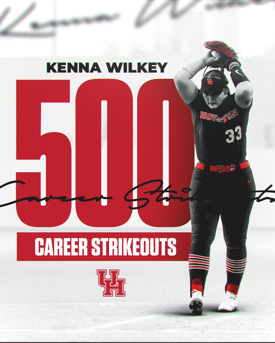 500 and counting for <a href="/KennaWilkey/">Kenna Wilkey</a> 💪

#GoCoogs