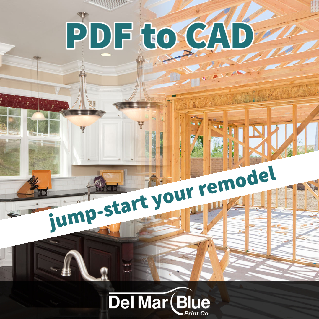 delmarblueprint's tweet photo. Get your remodel started quick with a PDF to CAD conversion. 👷
#aiasandiego #AutoCAD https://t.co/NV6Yf6HEVq