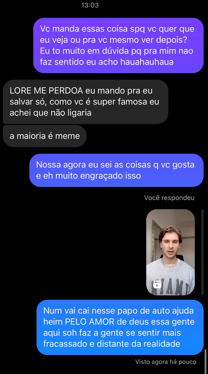 Lorelay_Fox's tweet photo. É comum as pessoas usarem nossa DM como anotações etc pq elas acham q a gente nunca vai ver… mas esse querido usou pra salvar os reels q ele queria ver depois… enfim, eu sempre via neh… mas hoje resolvi responder 🥹✨🙏 tadico https://t.co/hj6qwXLtAY
