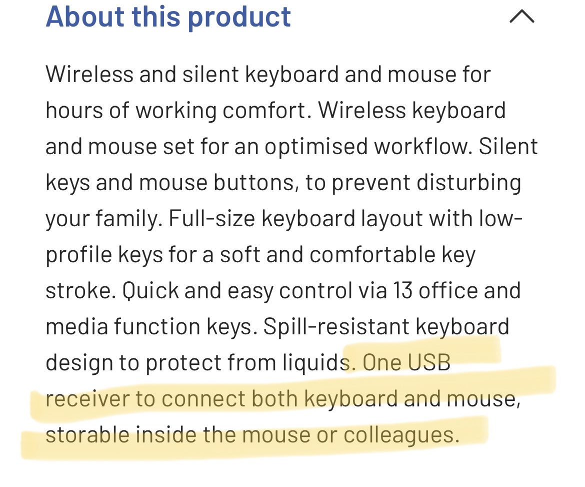 laurawebzell's tweet image. Dear @Argos_Online , 

I’m currently browsing your website and have come across the below. Whilst it is incredibly convenient that the USB receiver can be stored inside the mouse, I think the alternative could get me reported to HR… 😂 #oops #funny #storageoptions
