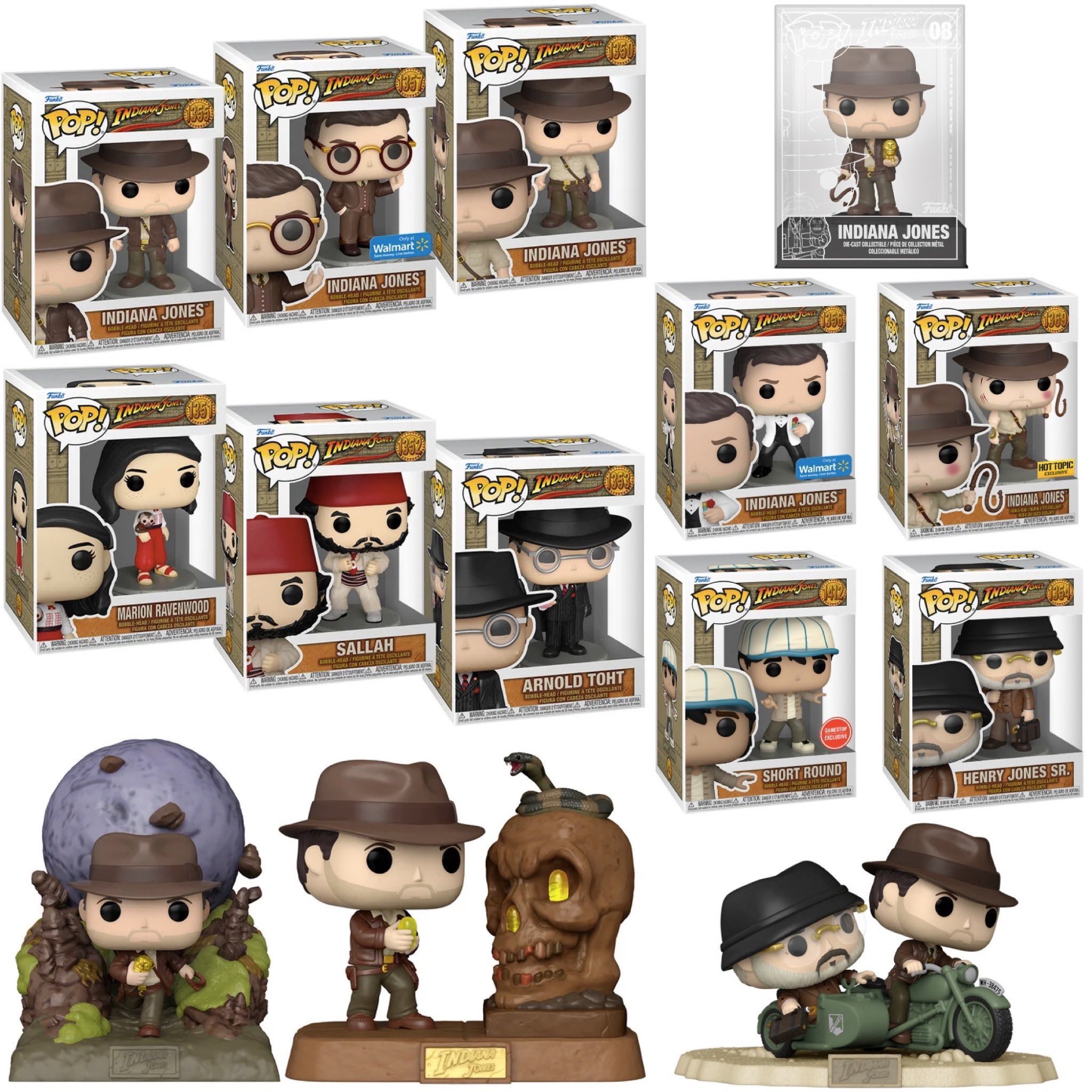 Funko POP News ! on X: Indiana Jones fans. First look at the new Funko POPs!  What do you think? Thanks @slashfilm ~ #IndianaJones #FPN #FunkoPOPNews # Funko #POP #POPVinyl #FunkoPOP #FunkoSoda  /