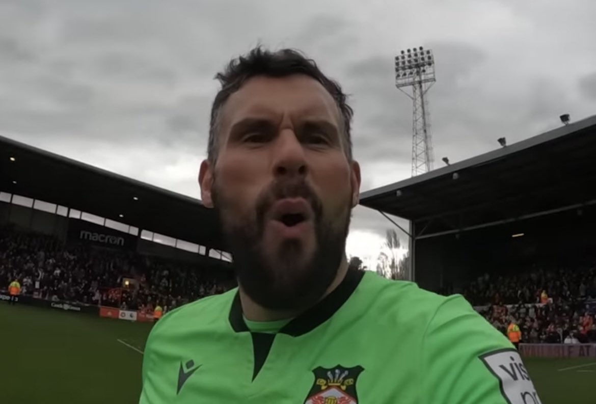 StokeyyG2's tweet photo. They all slandered Ben Foster and Wrexham for the ‘PR signing’ 

He’s just SAVED a 90+6’ penalty and potentially won them the league… https://t.co/Q0T3sil0Sz