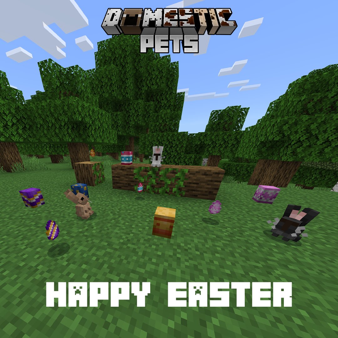 Happy Easter everyone! This is my Easter mod for 1.12.2, where you