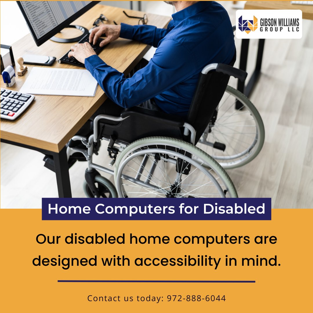 Whether you have a physical disability or a visual impairment, our computers are fully customizable to suit your needs.

We believe that technology should be accessible to everyone!

#control #tech #technology #desktops #disabled #gettech #callageek #hometech #homecomputers #home