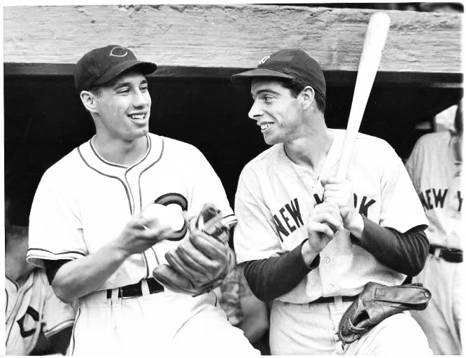 BaseballHistoryNut on Twitter "RT nut_history Bob Feller and DiMaggio"