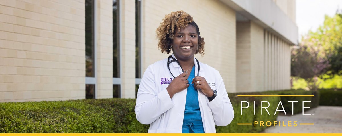 Meet Temilade Aladeniyi, a 4th year medical student in the Brody School of Medicine at East Carolina University who plans to use her leadership and people skills to make a difference in the lives of others. STORY- news.ecu.edu/2023/04/10/stu…