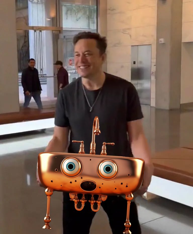 zksinks_nft's tweet photo. I know @elonmusk likes his sinks, but he’s somehow got his hands on a copper edition zkSink well before launch! Maybe how he makes his billions ;) 

#zkSyncEraNFT #zksinks #zkSyncEcosystem #zkSyncNFT https://t.co/JTWHdfGocR