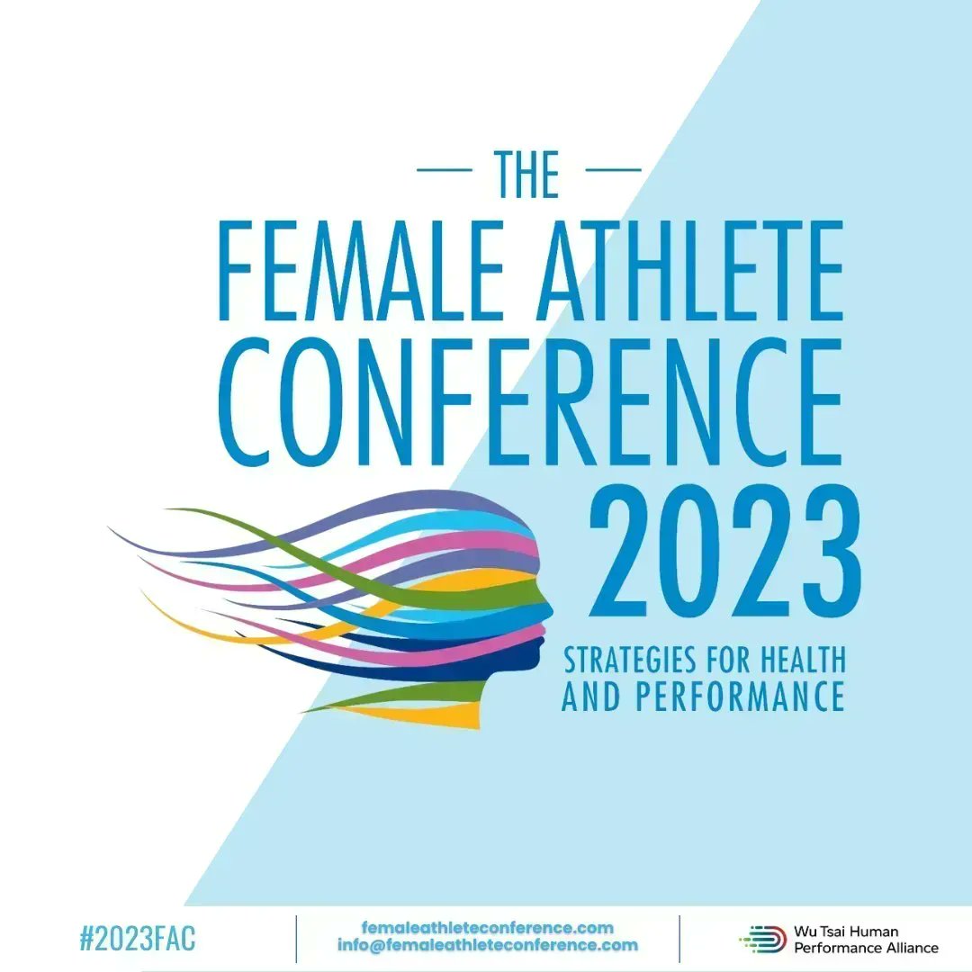 Interested in #FemaleAthlete performance? Hormones? Recovery from bone stress?The <a href="/FemaleAthConf/">The Female Athlete Conference</a> on June 14-16, 2023, will cover these topics and more as they dive deep into research in athletic girls and women. Register to Attend: buff.ly/3o0f3OI