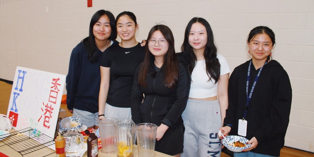 At the C&E Cultural Fair on April 7, St. Markers celebrated the cultural identities within our School community with fantastic food, games, music, and more! 🦁 🙌 📸 credit: Ella Carr '24 #smlionpride #community #equity