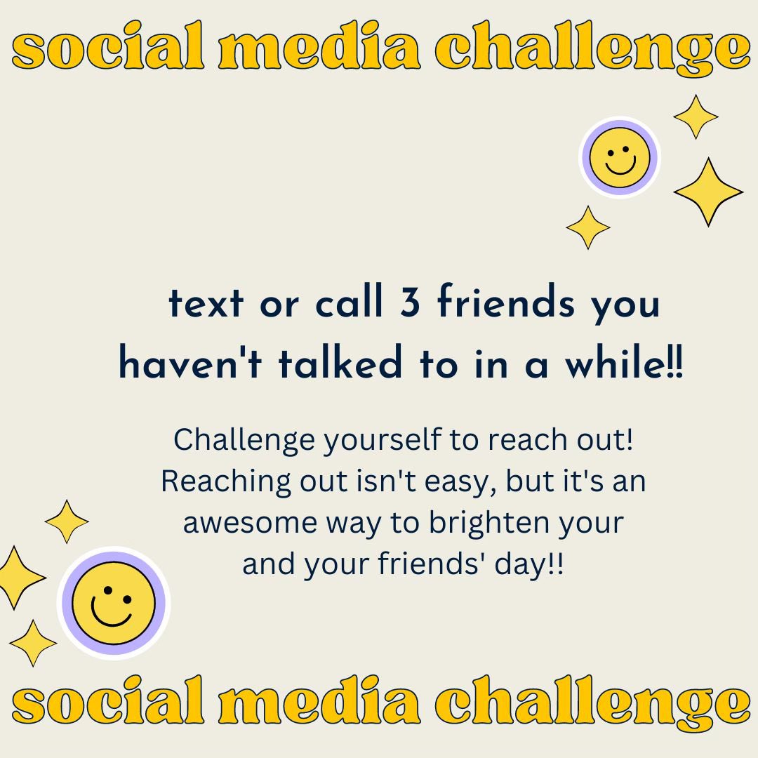 To kick off the week, here’s a little social media challenge to brighten someone’s day! <a href="/ejfreden/">SMS Social Workers</a> #positivity #Raiderpride