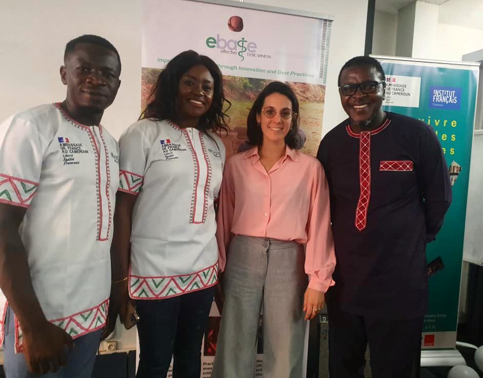 FRauCameroun's tweet photo. [1/2]

🗓️ La semaine dernière, @ebase_africa organisait, à l’@IFC, la cérémonie de clôture du projet #DecryptandFix.

👉 En réponse aux violences basées sur le genre ♀️ dans les zones en crise au 🇨🇲, cette initiative propose des solutions innovantes ⤵️ https://t.co/xBsFO1zfJG